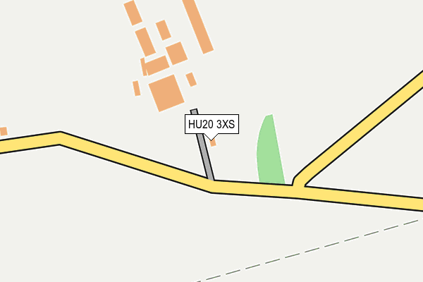 HU20 3XS map - OS OpenMap – Local (Ordnance Survey)