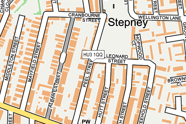 HU3 1QQ map - OS OpenMap – Local (Ordnance Survey) HU3 1QQ map - OS OpenMap – Local (Ordnance Survey)