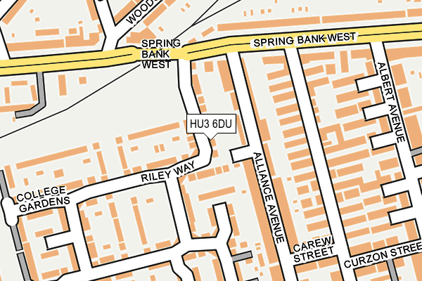 HU3 6DU map - OS OpenMap – Local (Ordnance Survey) HU3 6DU map - OS OpenMap – Local (Ordnance Survey)