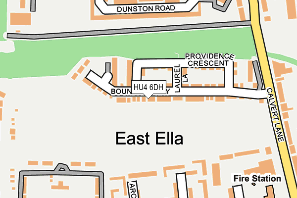 HU4 6DH map - OS OpenMap – Local (Ordnance Survey) HU4 6DH map - OS OpenMap – Local (Ordnance Survey)