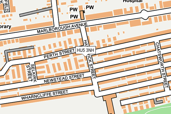 HU5 3NH map - OS OpenMap – Local (Ordnance Survey) HU5 3NH map - OS OpenMap – Local (Ordnance Survey)