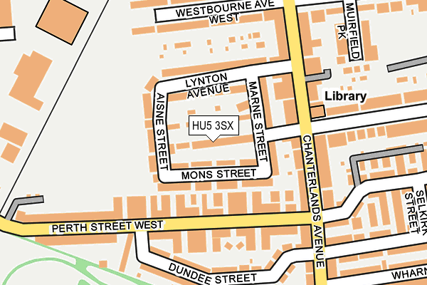 HU5 3SX map - OS OpenMap – Local (Ordnance Survey) HU5 3SX map - OS OpenMap – Local (Ordnance Survey)