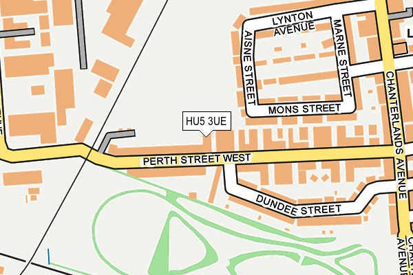 HU5 3UE map - OS OpenMap – Local (Ordnance Survey) HU5 3UE map - OS OpenMap – Local (Ordnance Survey)