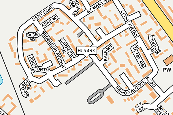 HU5 4RX map - OS OpenMap – Local (Ordnance Survey) HU5 4RX map - OS OpenMap – Local (Ordnance Survey)