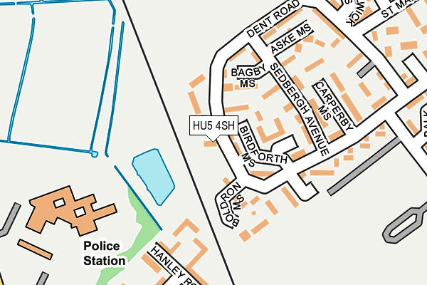 HU5 4SH map - OS OpenMap – Local (Ordnance Survey) HU5 4SH map - OS OpenMap – Local (Ordnance Survey)