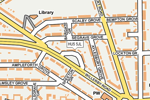 HU5 5JL map - OS OpenMap – Local (Ordnance Survey) HU5 5JL map - OS OpenMap – Local (Ordnance Survey)