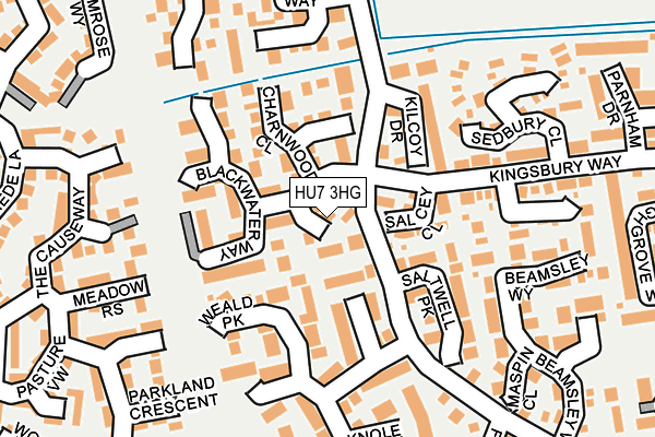 HU7 3HG map - OS OpenMap – Local (Ordnance Survey) HU7 3HG map - OS OpenMap – Local (Ordnance Survey)