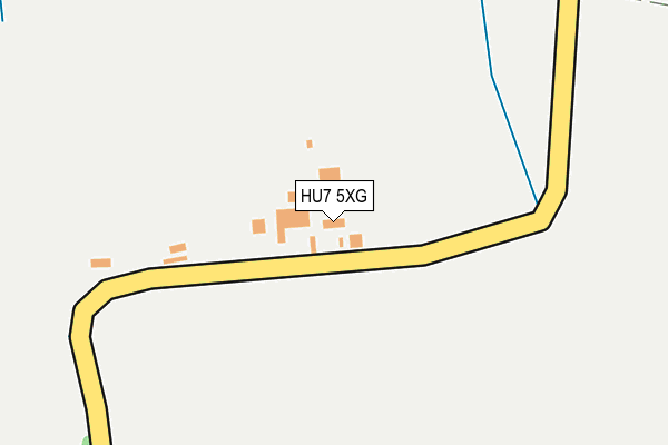 HU7 5XG map - OS OpenMap – Local (Ordnance Survey) HU7 5XG map - OS OpenMap – Local (Ordnance Survey)