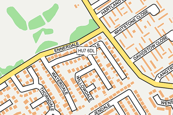 HU7 6DL map - OS OpenMap – Local (Ordnance Survey) HU7 6DL map - OS OpenMap – Local (Ordnance Survey)
