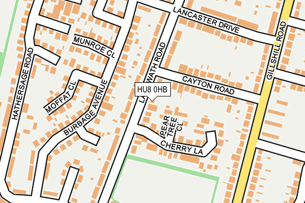 HU8 0HB map - OS OpenMap – Local (Ordnance Survey) HU8 0HB map - OS OpenMap – Local (Ordnance Survey)