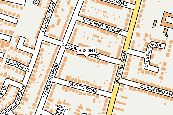 HU8 0HJ map - OS OpenMap – Local (Ordnance Survey) HU8 0HJ map - OS OpenMap – Local (Ordnance Survey)