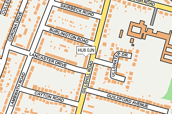 HU8 0JN map - OS OpenMap – Local (Ordnance Survey) HU8 0JN map - OS OpenMap – Local (Ordnance Survey)