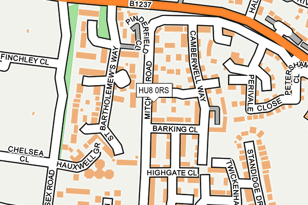HU8 0RS map - OS OpenMap – Local (Ordnance Survey) HU8 0RS map - OS OpenMap – Local (Ordnance Survey)