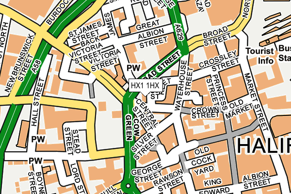 HX1 1HX map - OS OpenMap – Local (Ordnance Survey) HX1 1HX map - OS OpenMap – Local (Ordnance Survey)