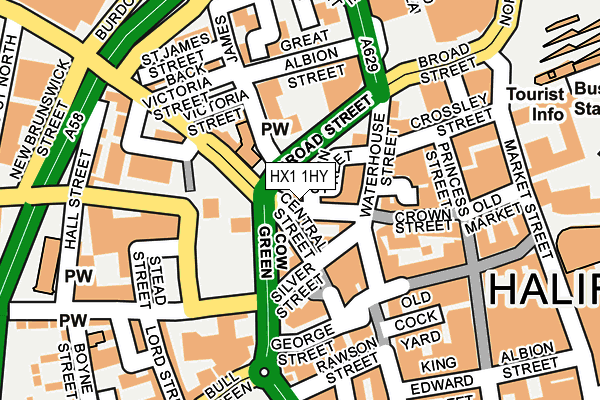 HX1 1HY map - OS OpenMap – Local (Ordnance Survey) HX1 1HY map - OS OpenMap – Local (Ordnance Survey)