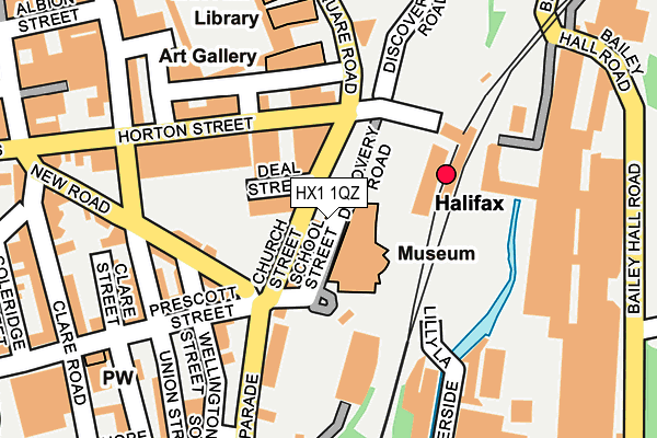 HX1 1QZ map - OS OpenMap – Local (Ordnance Survey) HX1 1QZ map - OS OpenMap – Local (Ordnance Survey)