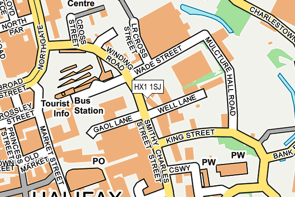 HX1 1SJ map - OS OpenMap – Local (Ordnance Survey) HX1 1SJ map - OS OpenMap – Local (Ordnance Survey)