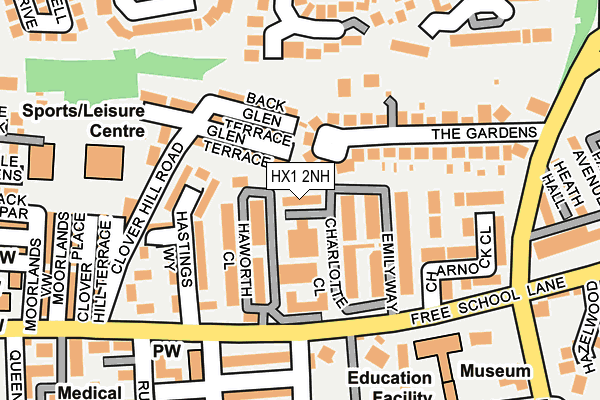 HX1 2NH map - OS OpenMap – Local (Ordnance Survey) HX1 2NH map - OS OpenMap – Local (Ordnance Survey)