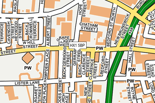 HX1 5BP map - OS OpenMap – Local (Ordnance Survey) HX1 5BP map - OS OpenMap – Local (Ordnance Survey)