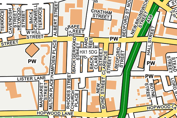 HX1 5DG map - OS OpenMap – Local (Ordnance Survey) HX1 5DG map - OS OpenMap – Local (Ordnance Survey)