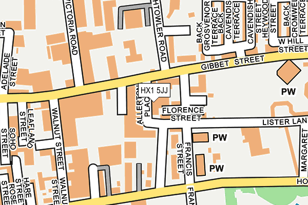 HX1 5JJ map - OS OpenMap – Local (Ordnance Survey) HX1 5JJ map - OS OpenMap – Local (Ordnance Survey)