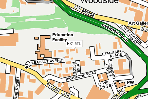 HX1 5TL map - OS OpenMap – Local (Ordnance Survey) HX1 5TL map - OS OpenMap – Local (Ordnance Survey)