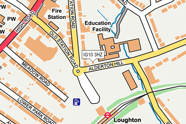 IG10 3HZ map - OS OpenMap – Local (Ordnance Survey) IG10 3HZ map - OS OpenMap – Local (Ordnance Survey)