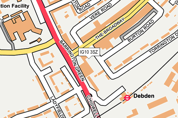IG10 3SZ map - OS OpenMap – Local (Ordnance Survey) IG10 3SZ map - OS OpenMap – Local (Ordnance Survey)