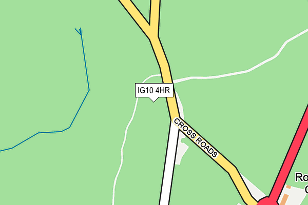 IG10 4HR map - OS OpenMap – Local (Ordnance Survey) IG10 4HR map - OS OpenMap – Local (Ordnance Survey)