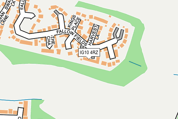 IG10 4RZ map - OS OpenMap – Local (Ordnance Survey) IG10 4RZ map - OS OpenMap – Local (Ordnance Survey)