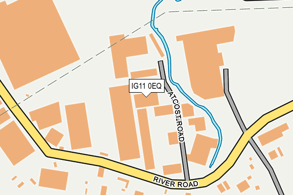 IG11 0EQ map - OS OpenMap – Local (Ordnance Survey) IG11 0EQ map - OS OpenMap – Local (Ordnance Survey)