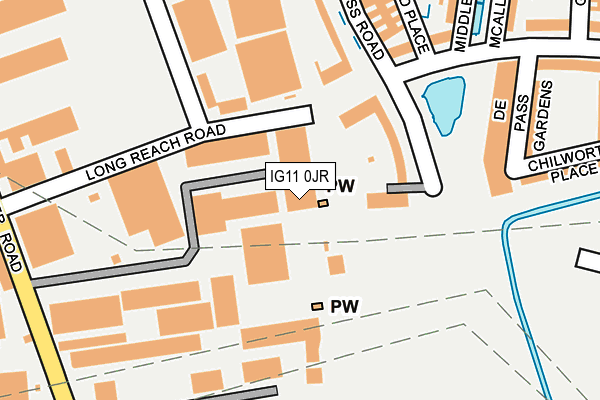 IG11 0JR map - OS OpenMap – Local (Ordnance Survey) IG11 0JR map - OS OpenMap – Local (Ordnance Survey)