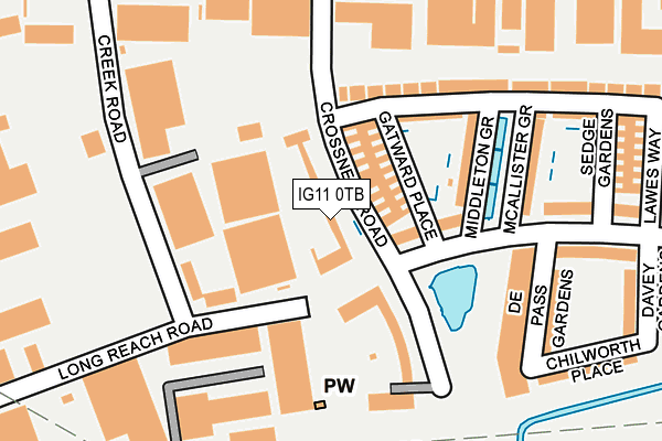 IG11 0TB map - OS OpenMap – Local (Ordnance Survey) IG11 0TB map - OS OpenMap – Local (Ordnance Survey)