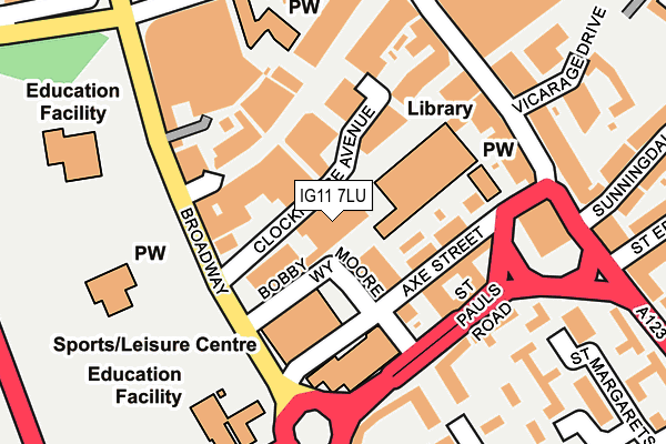 IG11 7LU map - OS OpenMap – Local (Ordnance Survey) IG11 7LU map - OS OpenMap – Local (Ordnance Survey)