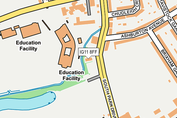 IG11 8FF map - OS OpenMap – Local (Ordnance Survey) IG11 8FF map - OS OpenMap – Local (Ordnance Survey)