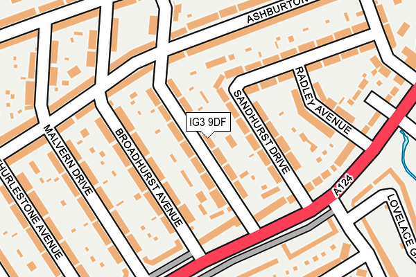 IG3 9DF map - OS OpenMap – Local (Ordnance Survey) IG3 9DF map - OS OpenMap – Local (Ordnance Survey)