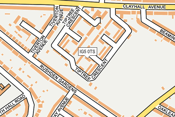 IG5 0TS map - OS OpenMap – Local (Ordnance Survey) IG5 0TS map - OS OpenMap – Local (Ordnance Survey)