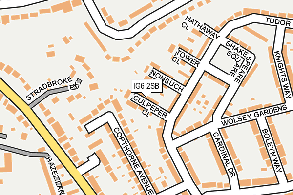 IG6 2SB map - OS OpenMap – Local (Ordnance Survey) IG6 2SB map - OS OpenMap – Local (Ordnance Survey)