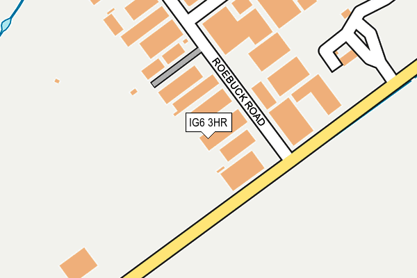 IG6 3HR map - OS OpenMap – Local (Ordnance Survey) IG6 3HR map - OS OpenMap – Local (Ordnance Survey)