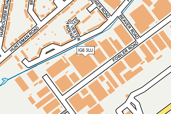 IG6 3UJ map - OS OpenMap – Local (Ordnance Survey) IG6 3UJ map - OS OpenMap – Local (Ordnance Survey)