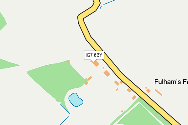 IG7 6BY map - OS OpenMap – Local (Ordnance Survey) IG7 6BY map - OS OpenMap – Local (Ordnance Survey)