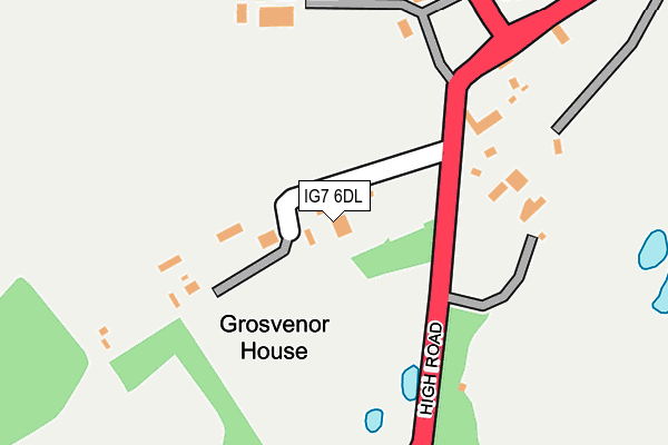 IG7 6DL map - OS OpenMap – Local (Ordnance Survey) IG7 6DL map - OS OpenMap – Local (Ordnance Survey)