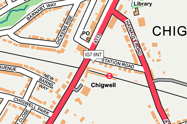 IG7 6NT map - OS OpenMap – Local (Ordnance Survey) IG7 6NT map - OS OpenMap – Local (Ordnance Survey)