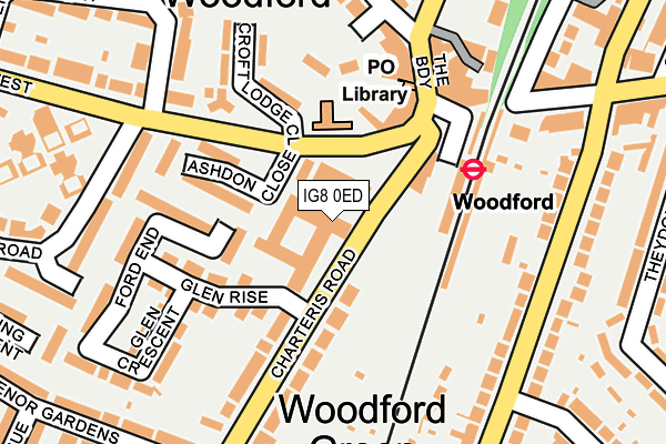 IG8 0ED map - OS OpenMap – Local (Ordnance Survey) IG8 0ED map - OS OpenMap – Local (Ordnance Survey)
