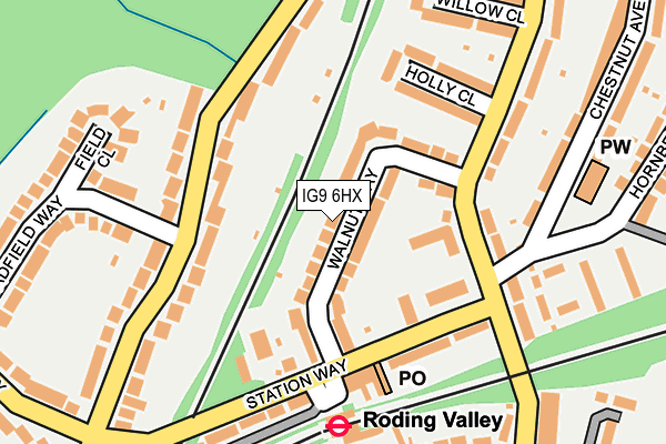 IG9 6HX map - OS OpenMap – Local (Ordnance Survey) IG9 6HX map - OS OpenMap – Local (Ordnance Survey)