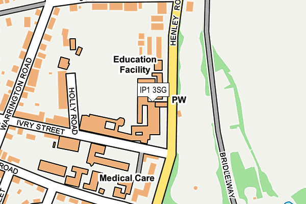IP1 3SG map - OS OpenMap – Local (Ordnance Survey) IP1 3SG map - OS OpenMap – Local (Ordnance Survey)