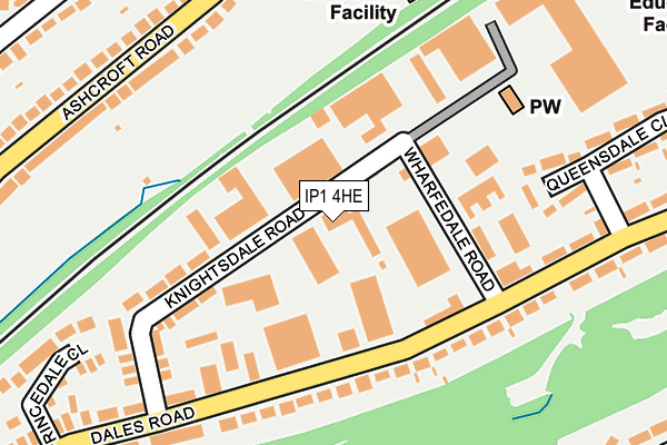 IP1 4HE map - OS OpenMap – Local (Ordnance Survey) IP1 4HE map - OS OpenMap – Local (Ordnance Survey)