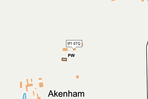 IP1 6TQ map - OS OpenMap – Local (Ordnance Survey) IP1 6TQ map - OS OpenMap – Local (Ordnance Survey)