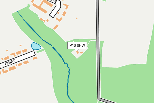 IP10 0HW map - OS OpenMap – Local (Ordnance Survey) IP10 0HW map - OS OpenMap – Local (Ordnance Survey)