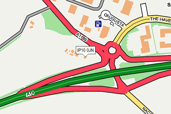 IP10 0JN map - OS OpenMap – Local (Ordnance Survey) IP10 0JN map - OS OpenMap – Local (Ordnance Survey)